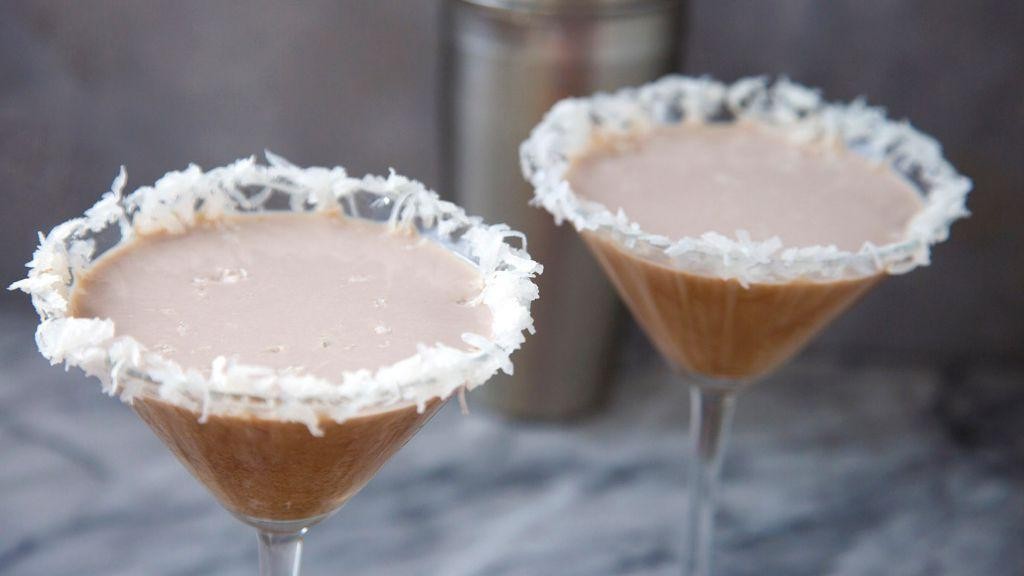 Coconut Chocolate Martini