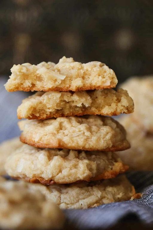 Coconut Cream Cheese Cookies