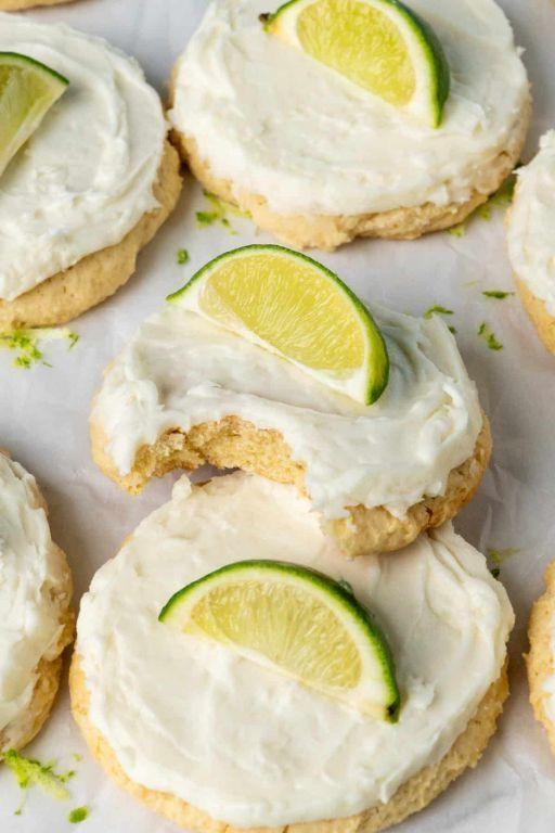 Coconut Lime Cookie Bites