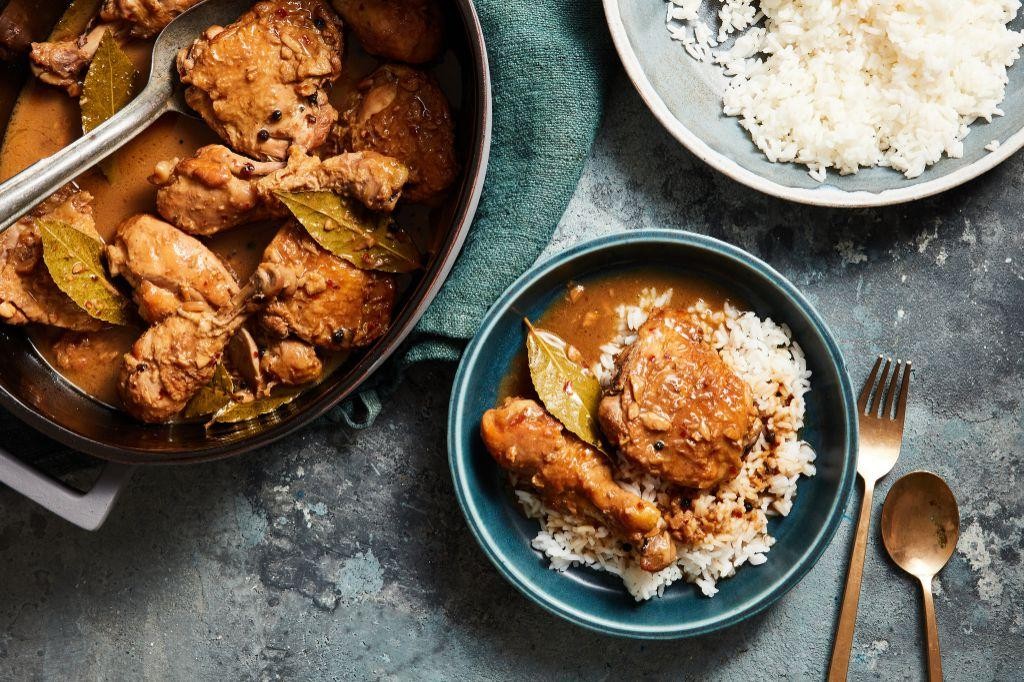 Coconut Milk Chicken Adobo