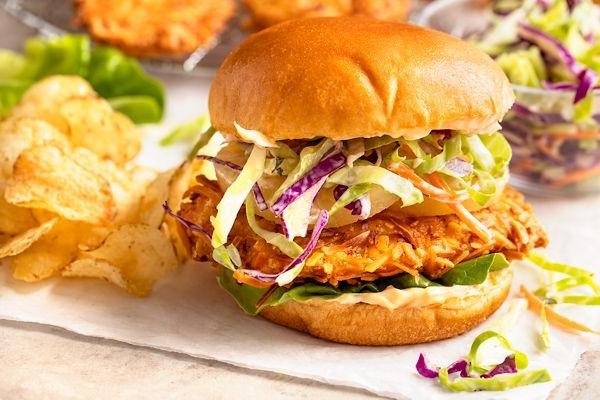Coconut Milk Chicken Burgers