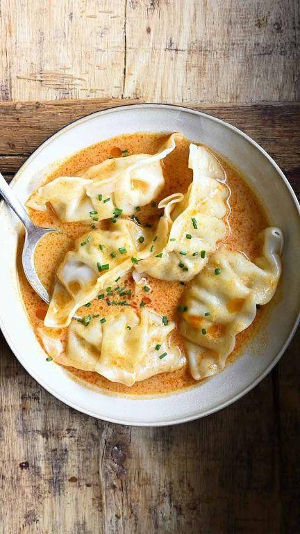 Coconut Milk Chicken Dumplings