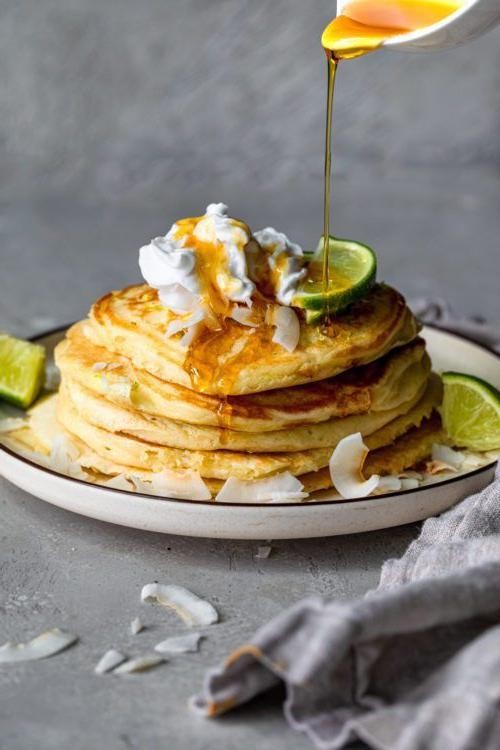 Coconut and Lime Flapjacks
