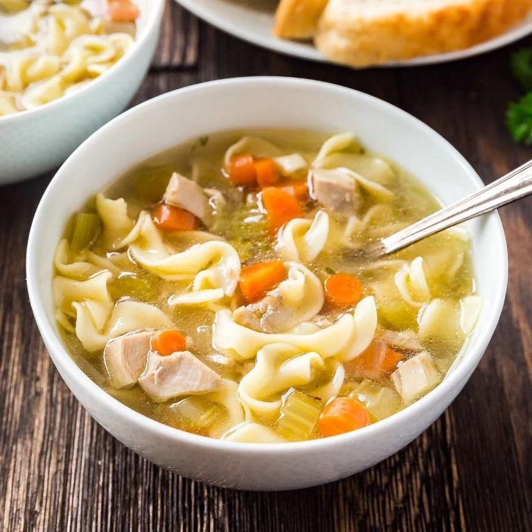 Comforting Hearty Chicken Noodle Soup