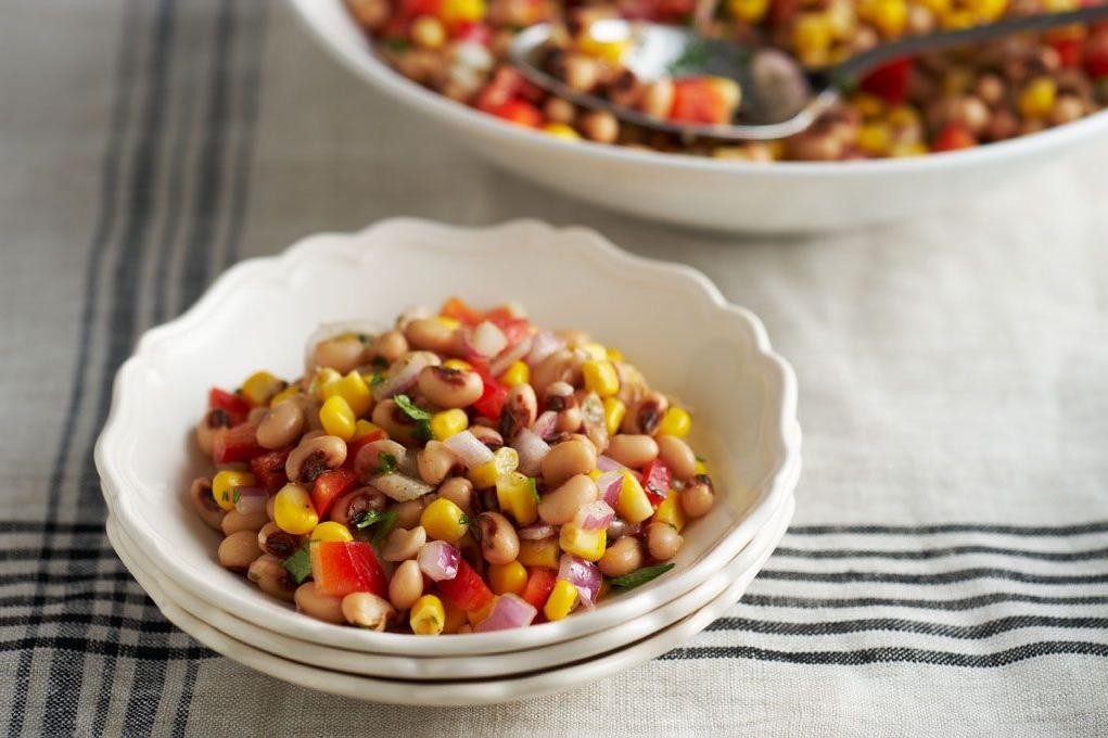 Corn and Black Eyed Pea Salad