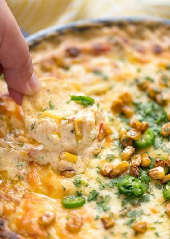 Corn and Cheese Hot Dip