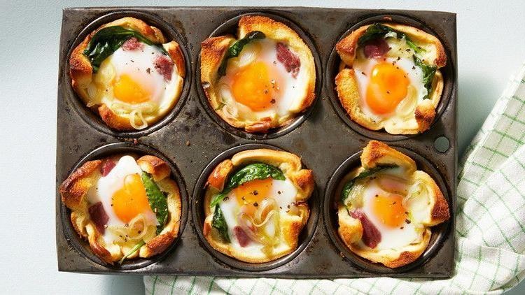 Corned Beef Brisket and Egg Breakfast Muffins