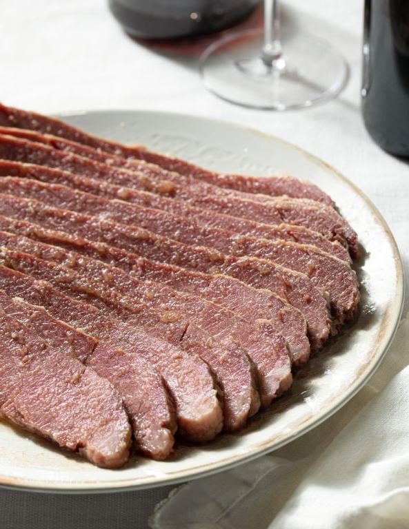 Corned Beef Brisket with Apple Cider Glaze