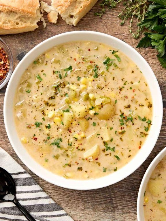 Country Potatoes and Corn Chowder