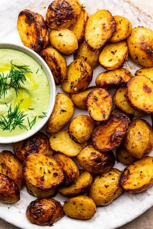 Country Potatoes with Dill and Lemon