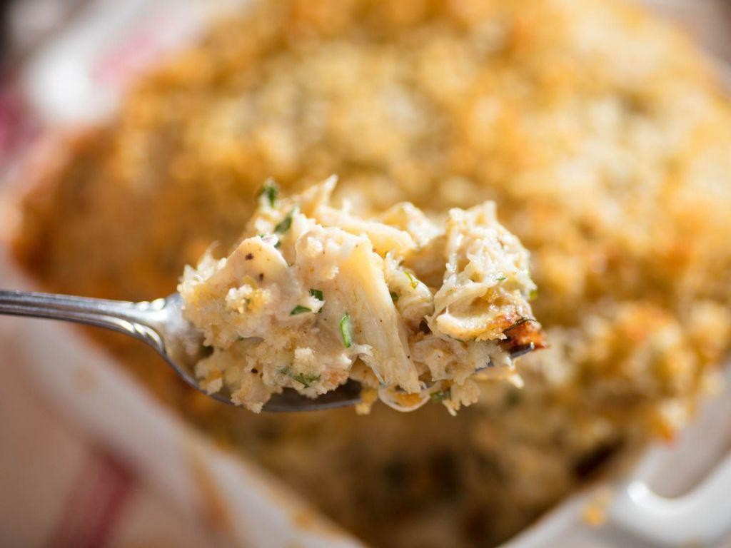 Crab Imperial with Bread Crumbs Topping