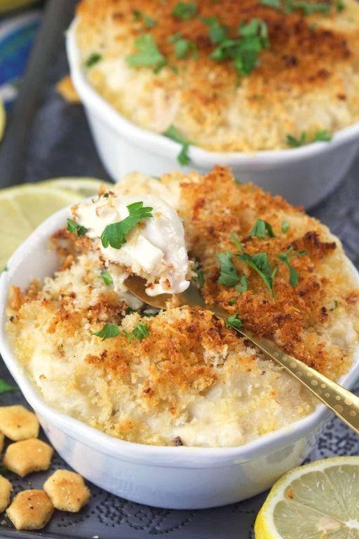 Crab Imperial with Panko Crust