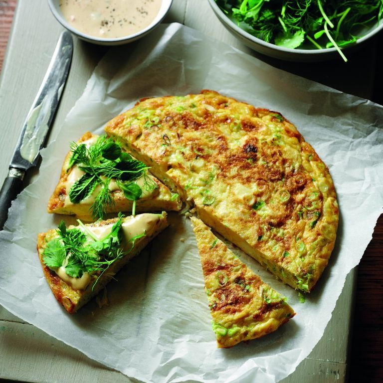Crab Meat Frittata