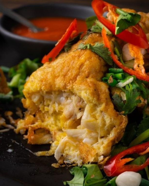 Crab Meat Omelette