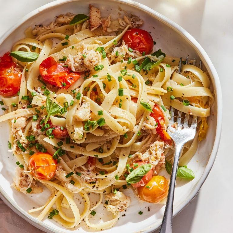 Crab Meat Pasta