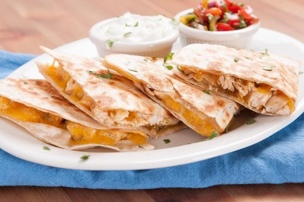 Crab Meat Quesadillas