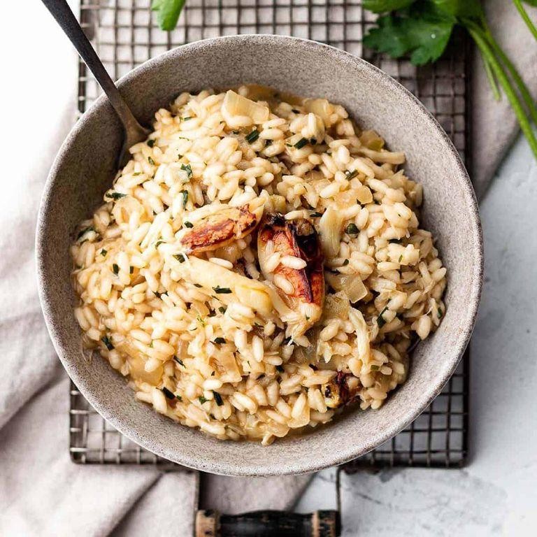Crab Meat Risotto