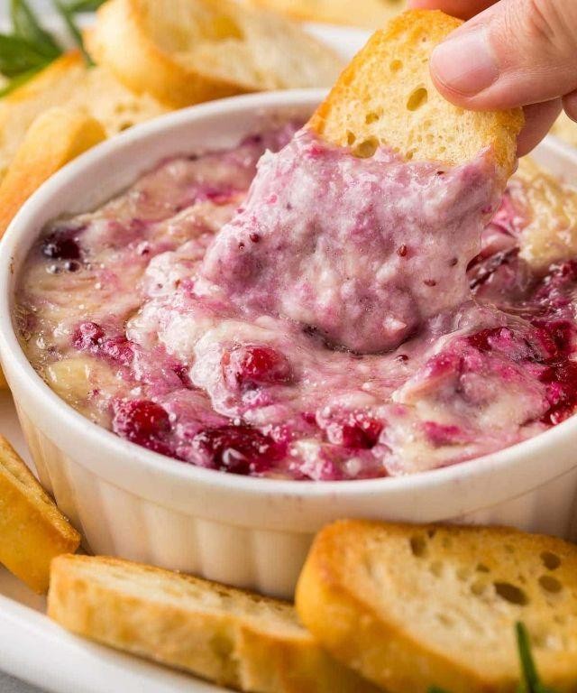 Cranberry Brie Dip