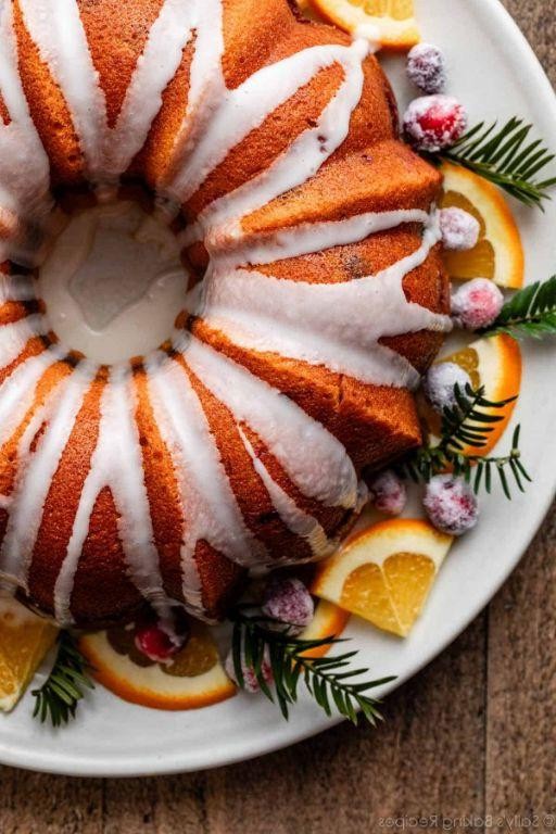 Cranberry Orange Bundt Cake