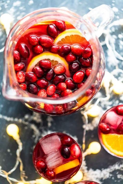 Cranberry Orange Sangria