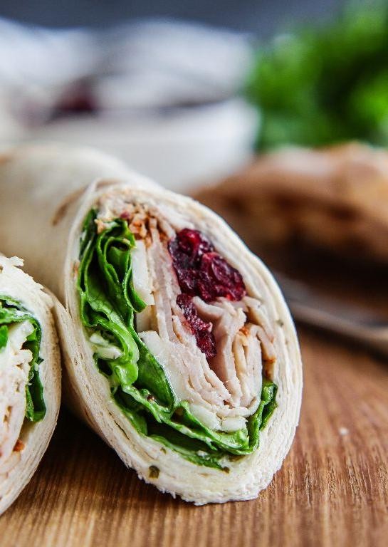 Cranberry Turkey Wrap