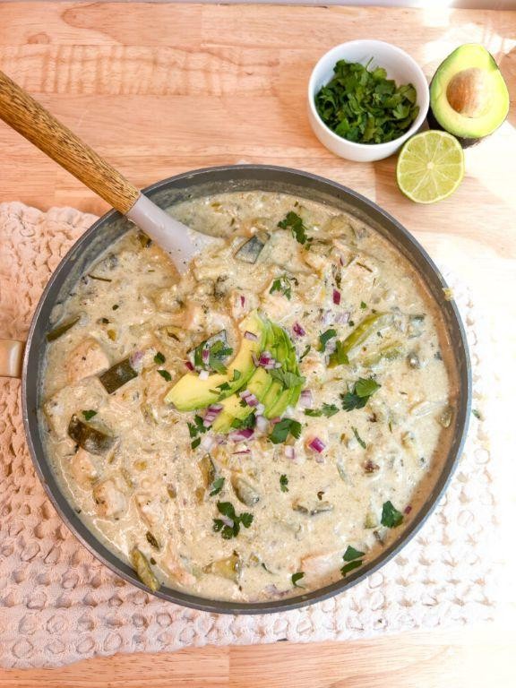 Creamy Chicken Chili Verde