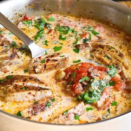 Creamy Chicken and Bacon Soup