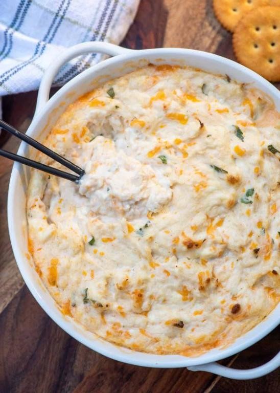 Creamy Crab Hot Dip