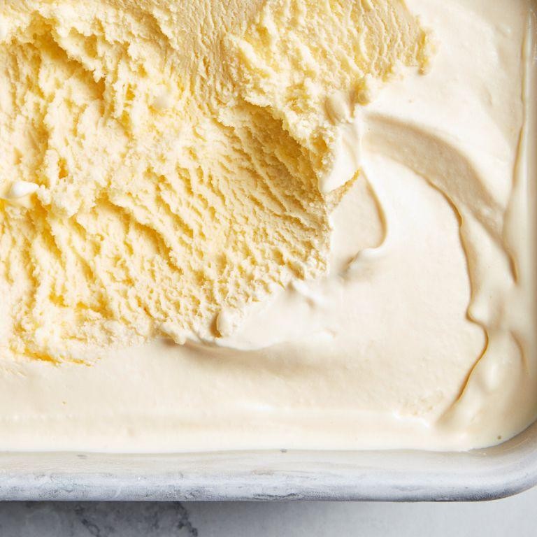 Creamy Egg Yolk Ice Cream