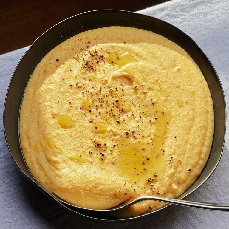 Creamy Milk Polenta
