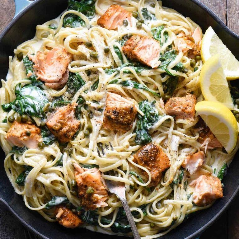 Creamy Salmon Pasta