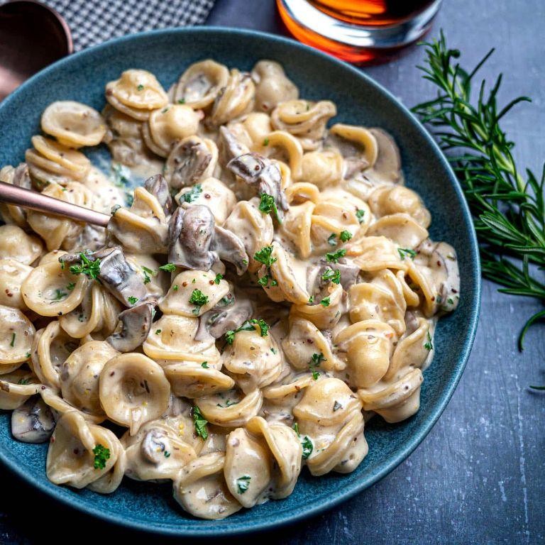 Creamy Veal Marsala Pasta