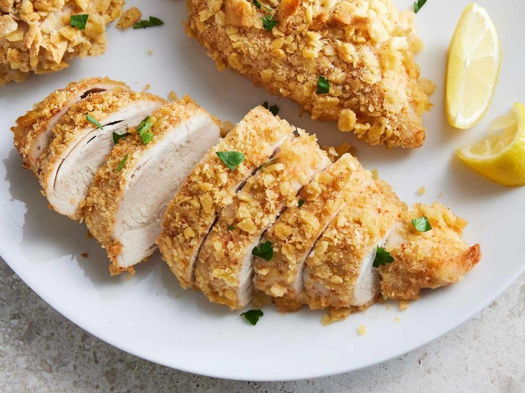 Crispy Baked Chicken Breasts