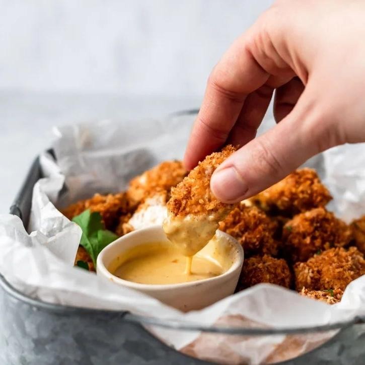 Crispy Baked Chicken Nuggets