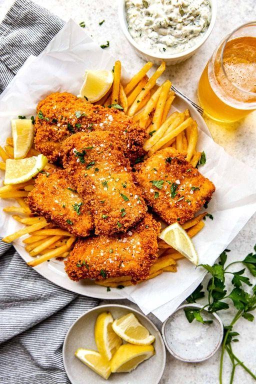 Crispy Fried Dover Sole with Tartar Sauce