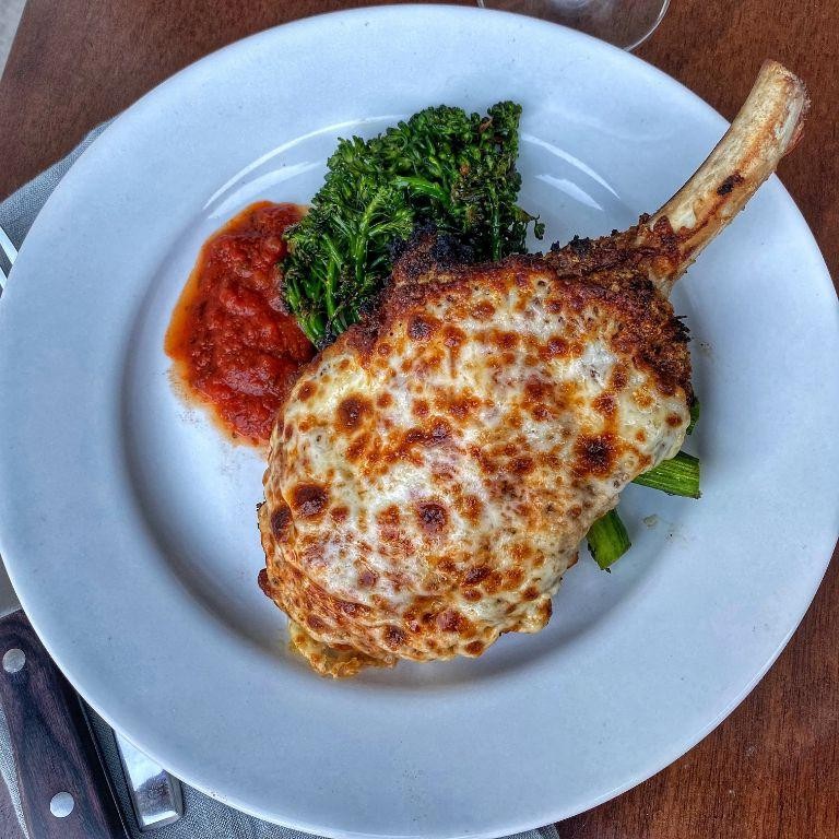 Crispy Panko Veal Parmesan