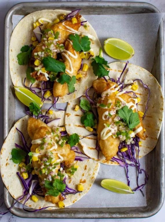 Crispy Soars Fish Tacos