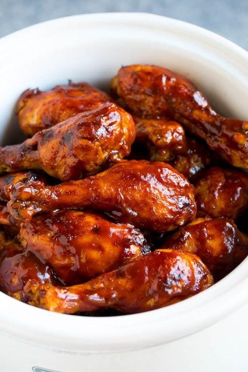 Crock Pot BBQ Chicken Legs