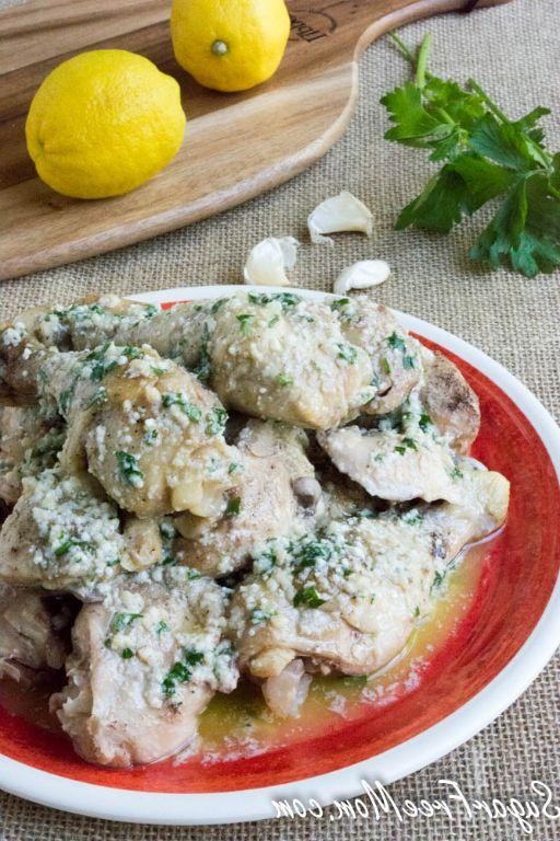 Crock Pot Garlic Parmesan Chicken Legs