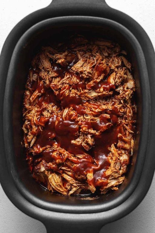 Crock Pot Pork Loin with BBQ Sauce