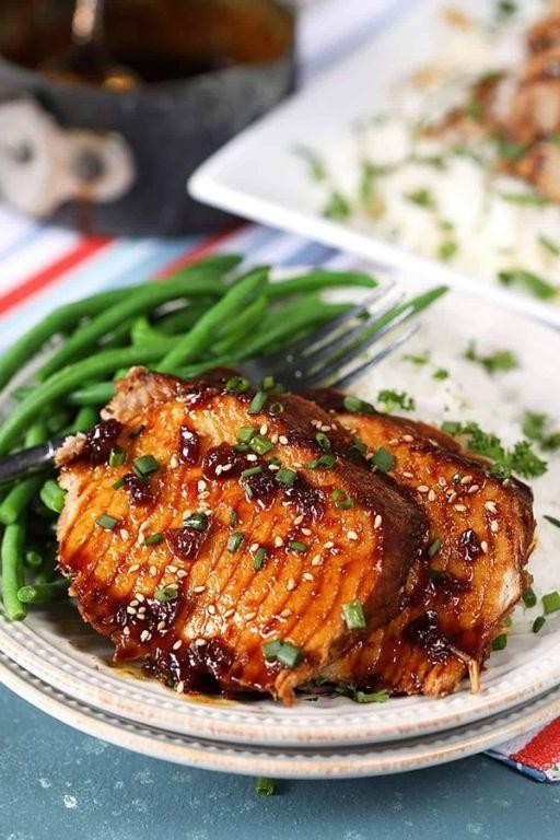 Crock Pot Pork Loin with Honey Garlic Sauce