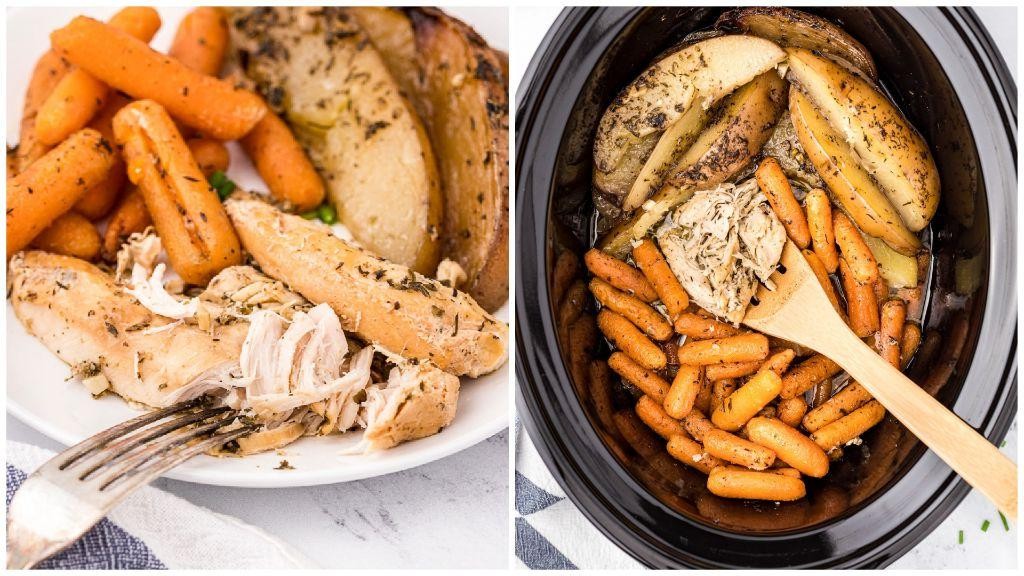 Crockpot Garlic Butter Chicken