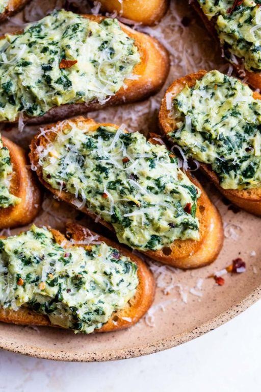 Crostini with Artichoke Cream