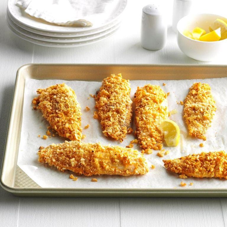 Crunchy Almond Breaded Tilapia