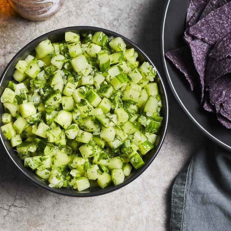 Cucumber Lime Salsa