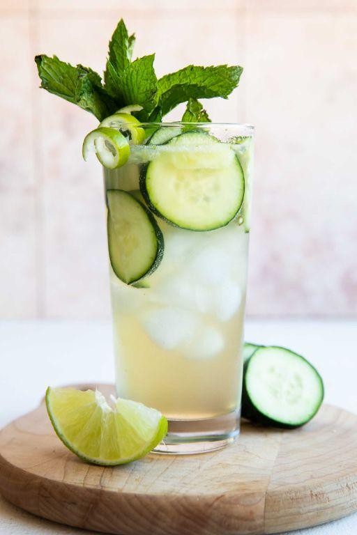 Cucumber Lime Spritzer