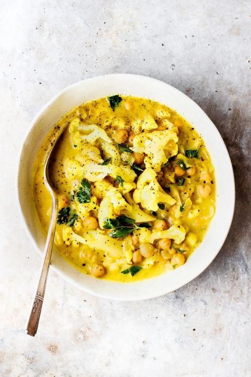 Curried Vegan Cauliflower Stew