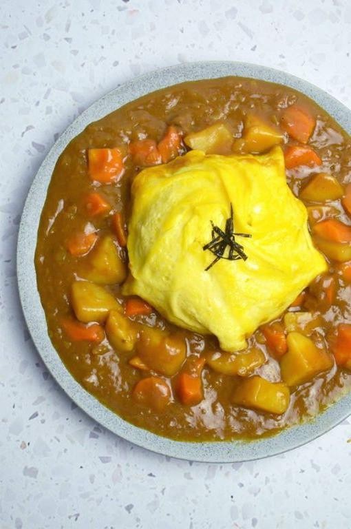 Curry Flavored Omurice