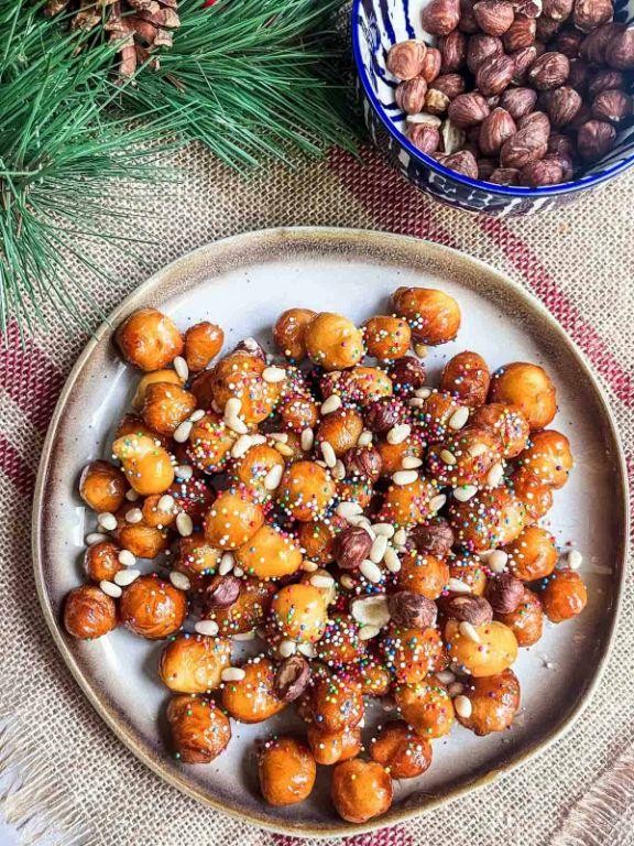 Dark Chocolate Covered Struffoli