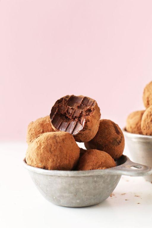 Dark Chocolate Lactation Truffles